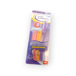 Feather Flamingo foldable 3 safety erasers in one pack. - Image 2
