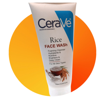 CeraVe rice face wash.
