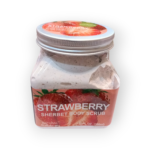Strawberry sherbet body scrub Natural purifying.